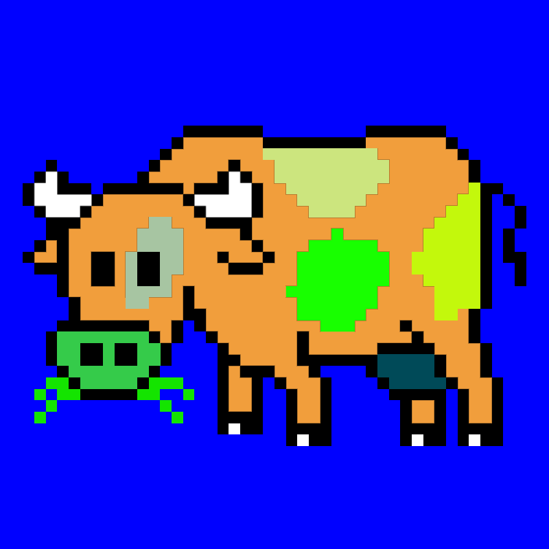 CryptoCows #19 static token preview