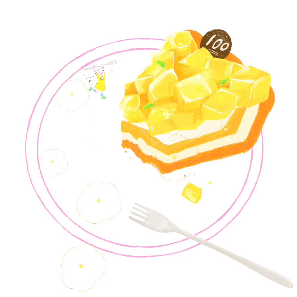 mango cheesecake tart #3 static token preview