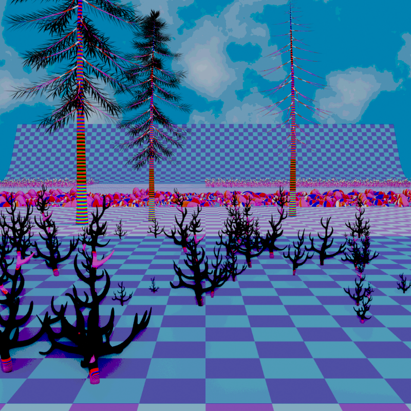 CRT Landscapes #23 static token preview