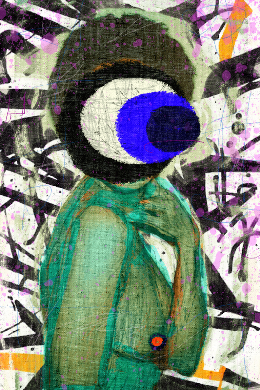 What she knows / What she doesn't say #15 static token preview