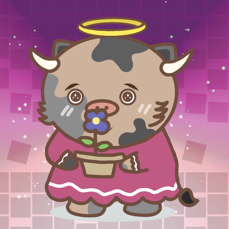 PIGGY MOO #8 static token preview