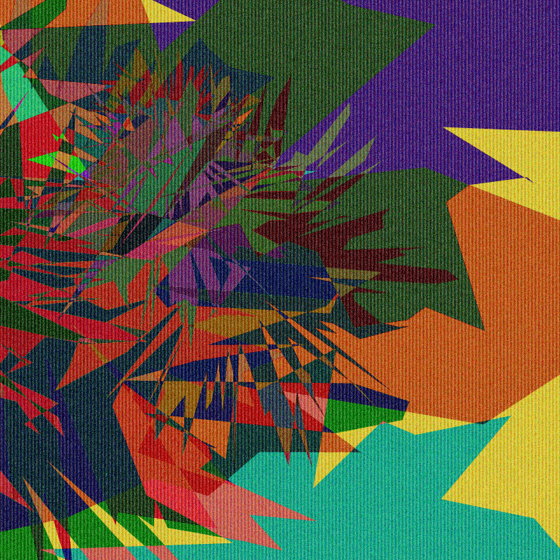 Glitchy Geometric Chaos #5 static token preview