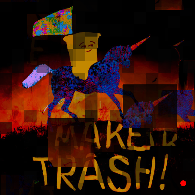 Nothing But Trash #10 static token preview