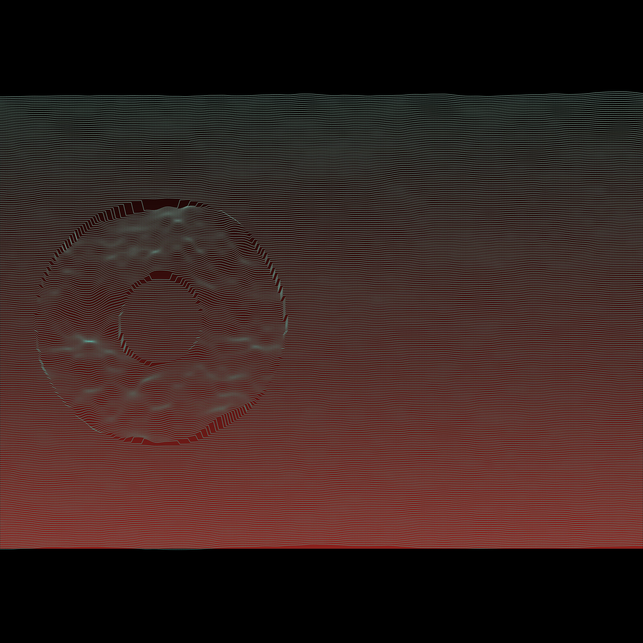 Waves Circle (For Plotter) #6 static token preview