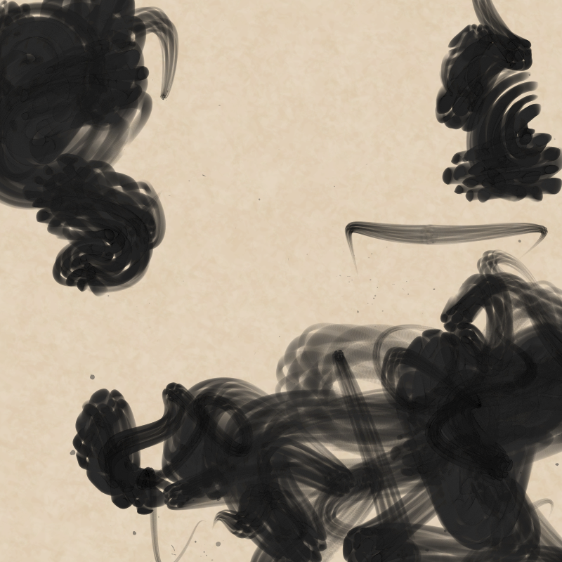 Abstract Calligraphy #15 static token preview
