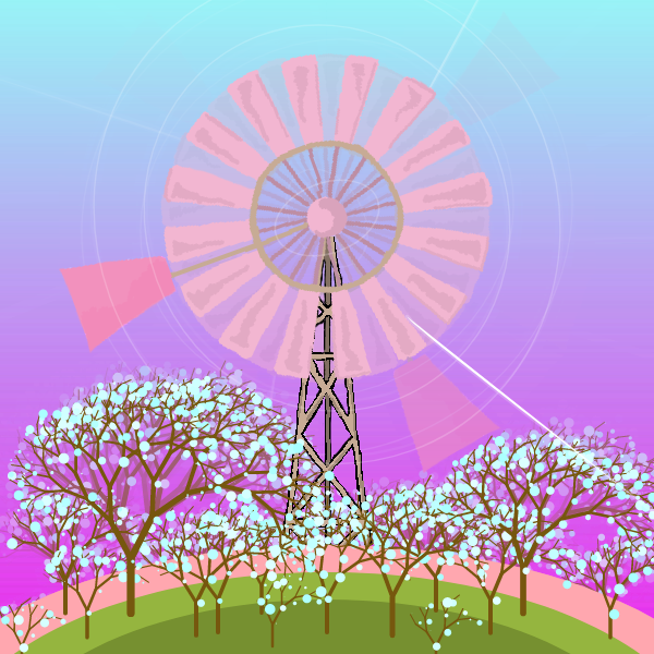 Tree Desiring Calm but Wind Restless #1 static token preview