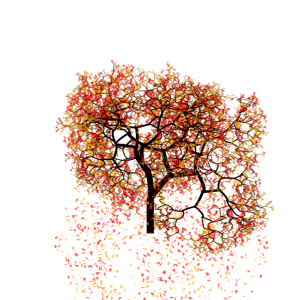 Bézier Bloom #1 static token preview