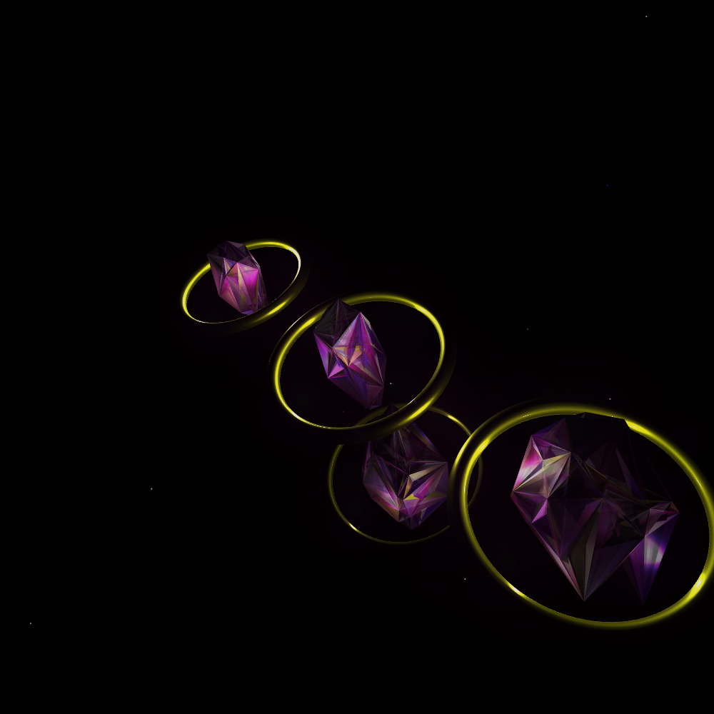 Space Gems #18 static token preview
