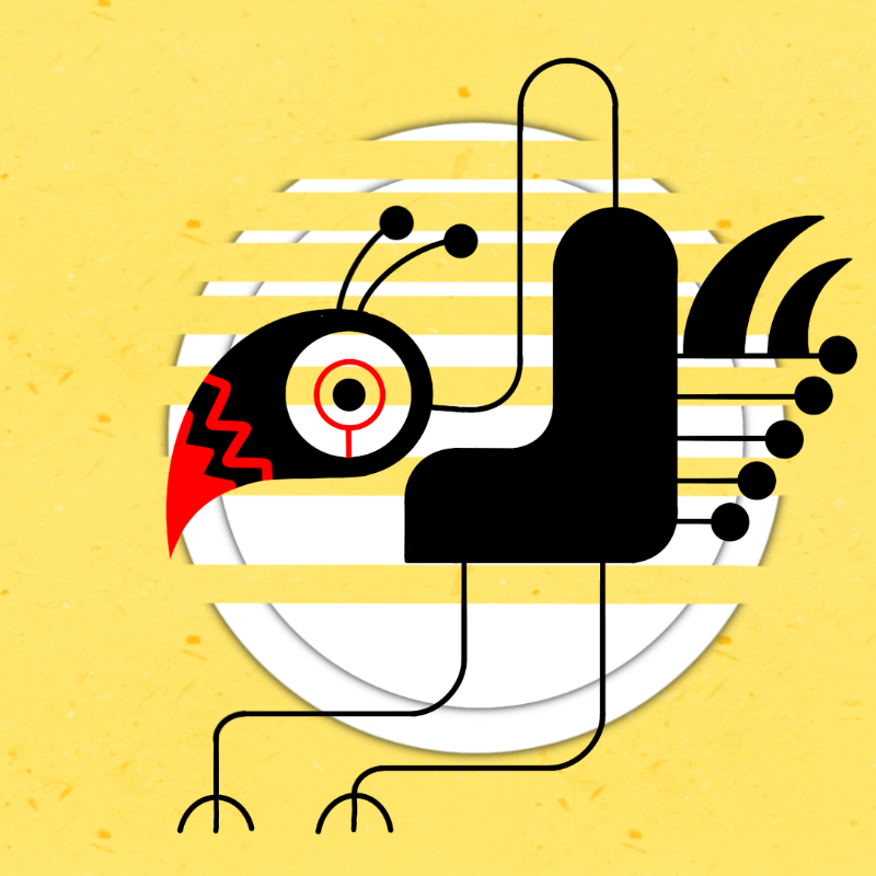 Mini Birds #4 static token preview
