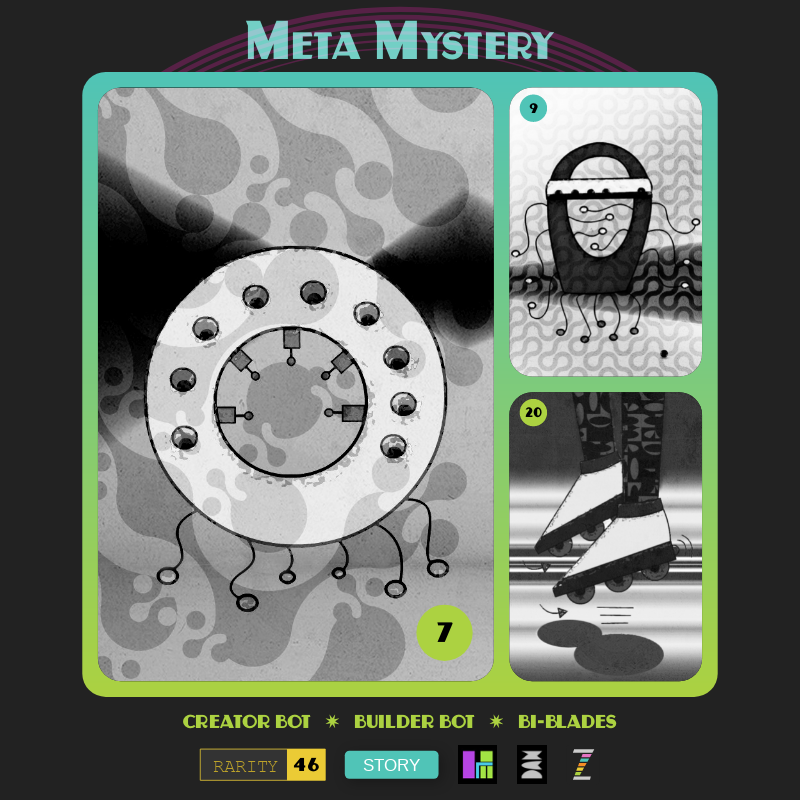 Meta Mystery #4 static token preview