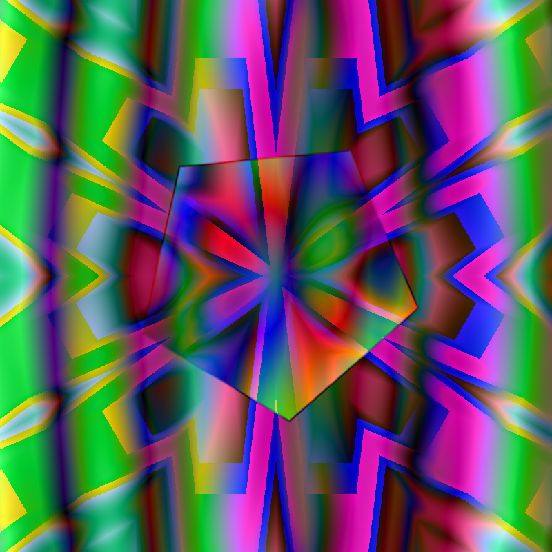 Multiple Colorful Shapes #15 static token preview