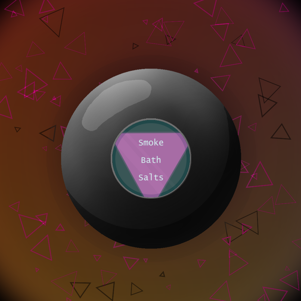 Malevolent 8 Ball #8 static token preview