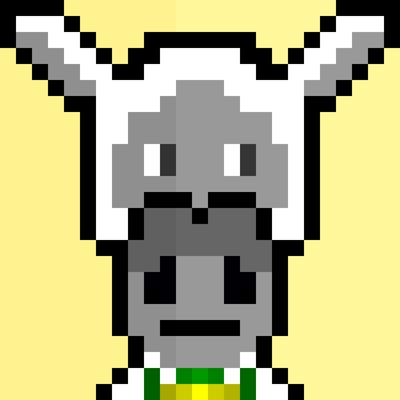 Morixels Donkey #10 static token preview