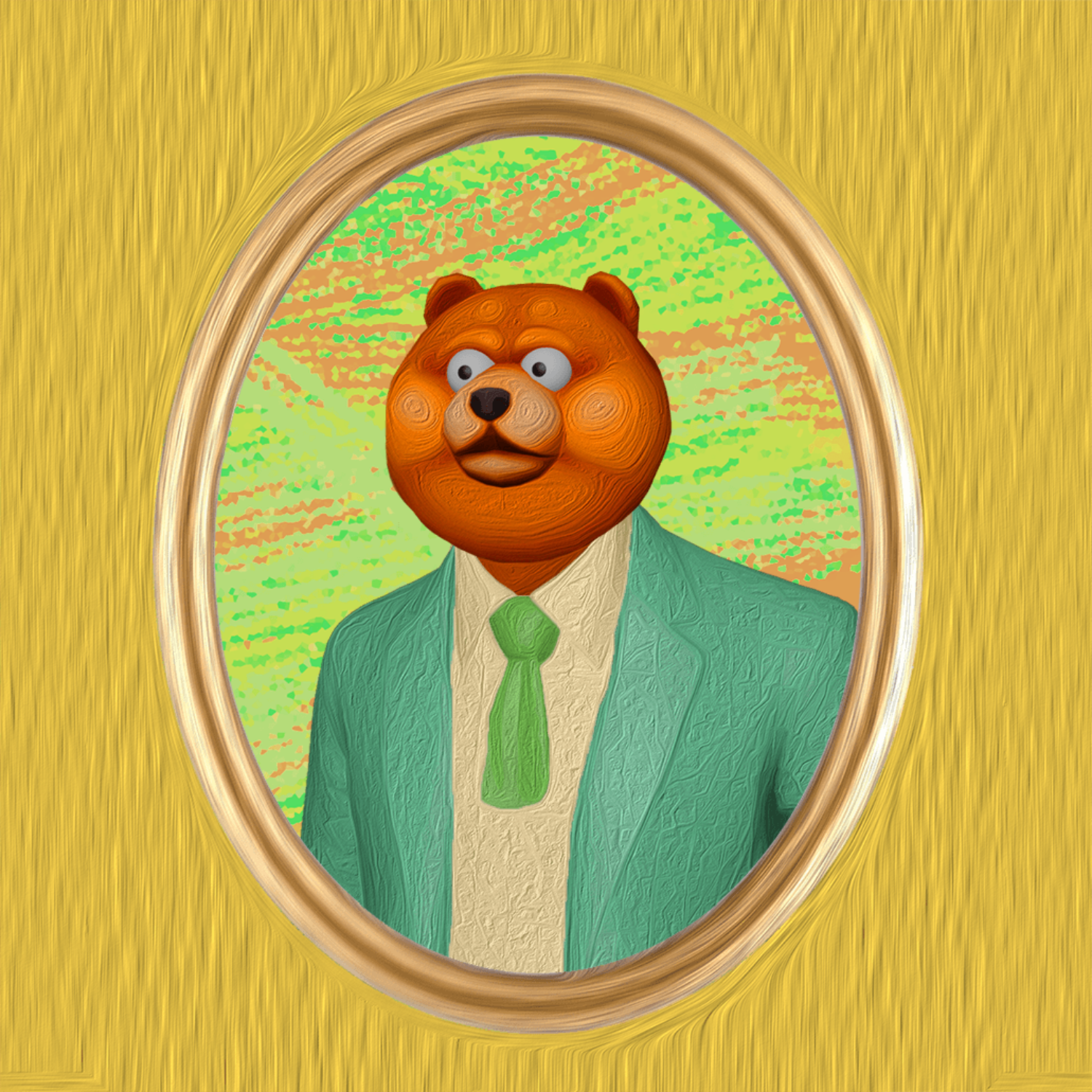 Portrait Bois #3 static token preview