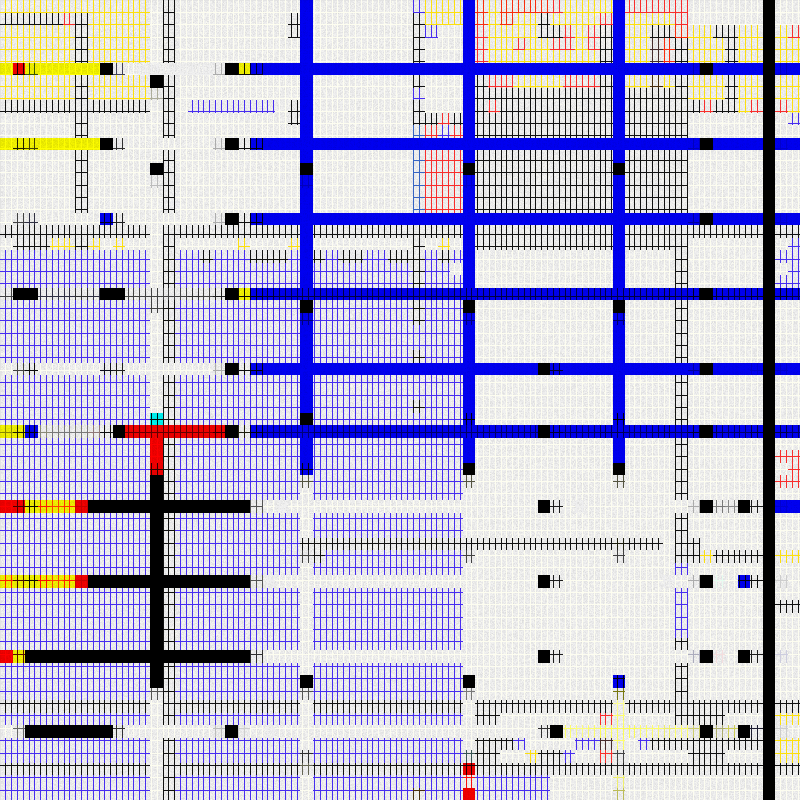 MONDRIAN FX #27 static token preview