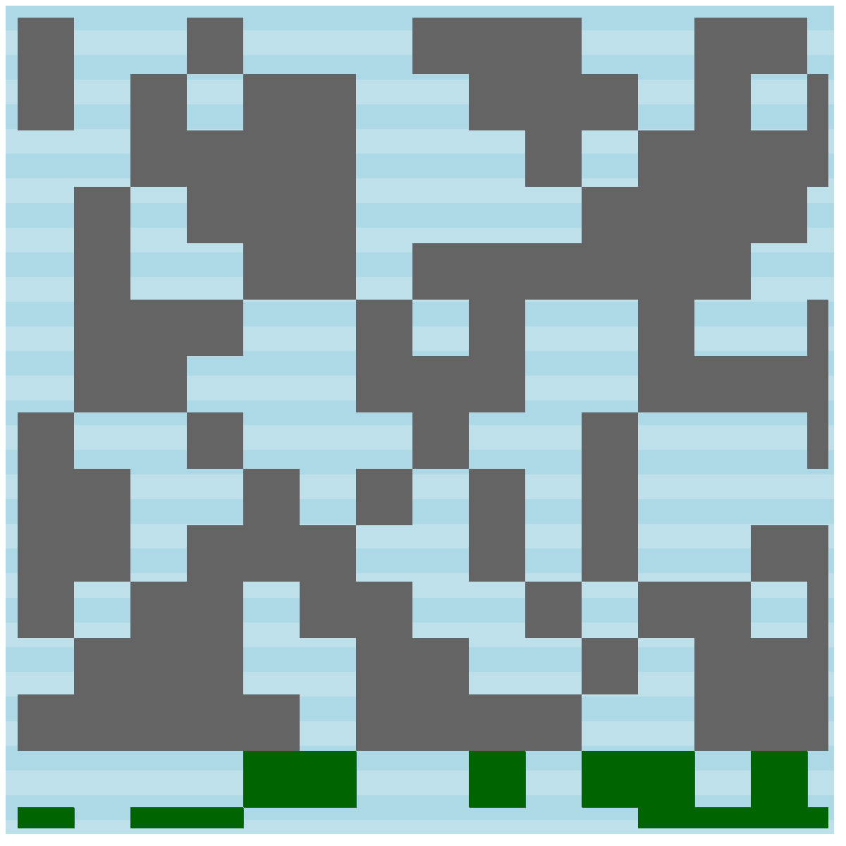 Square Clouds #23 static token preview