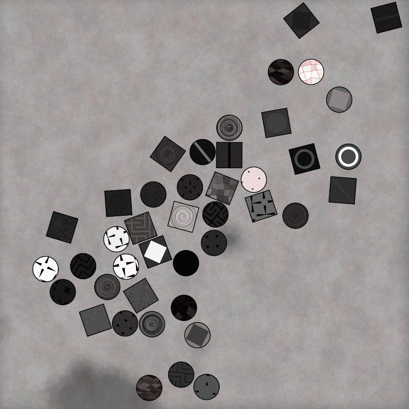 Collisions: Art plus Physics #12 static token preview