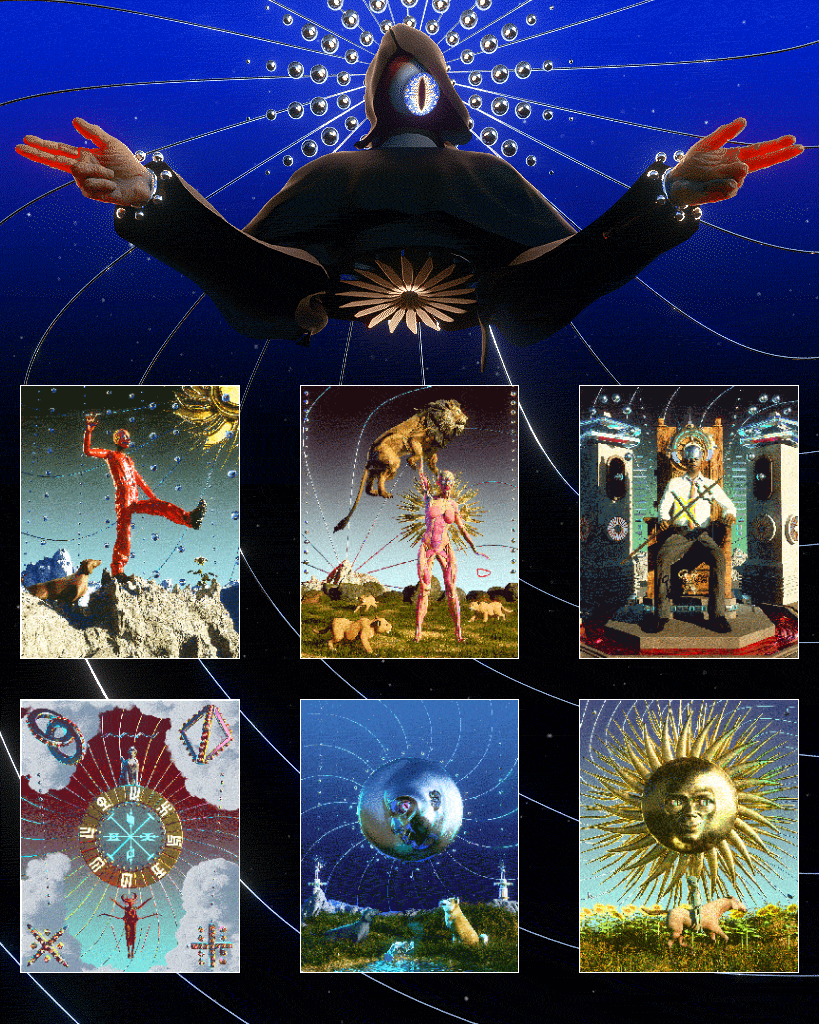 psychotarot generative divination #20 static token preview