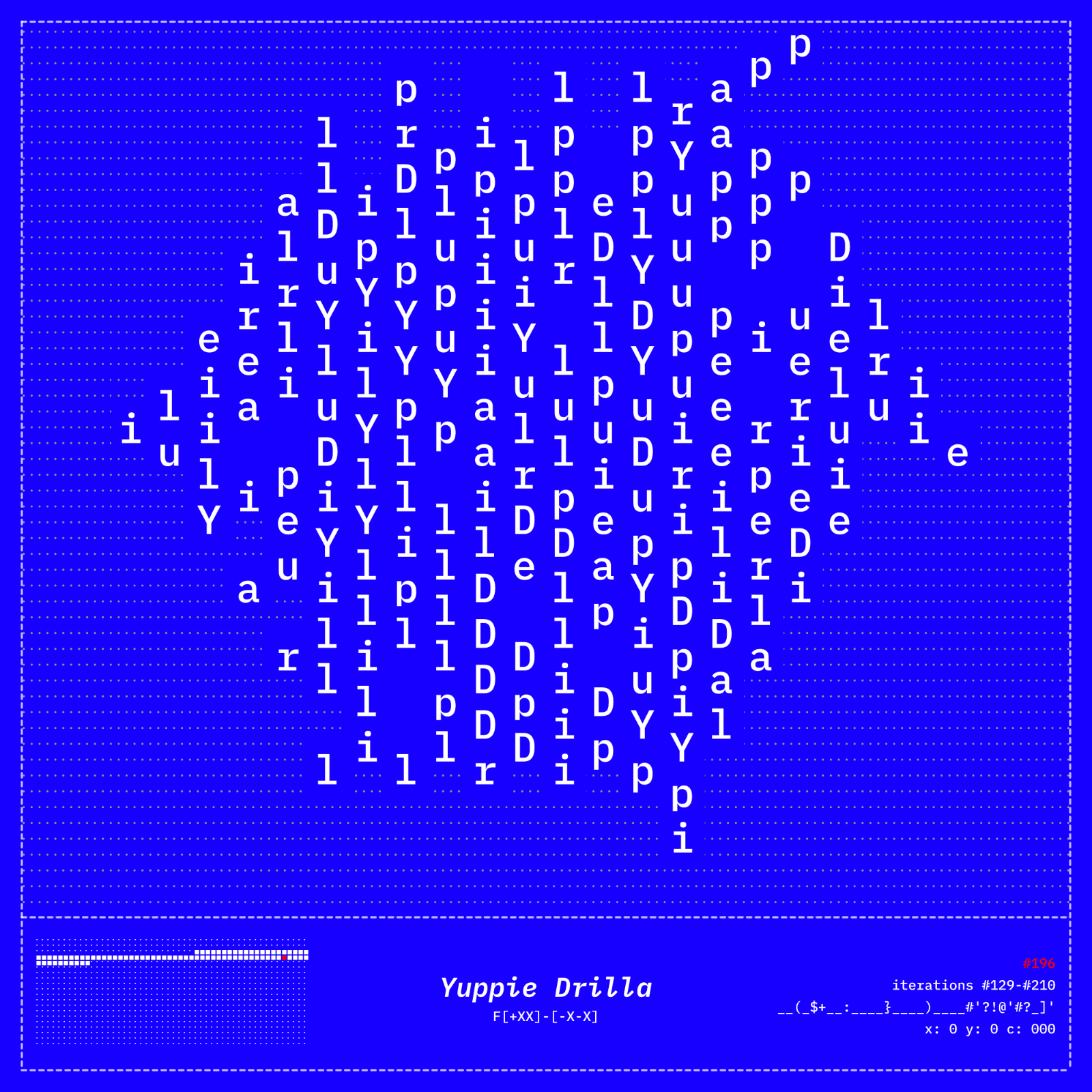 L-Poem #19 static token preview