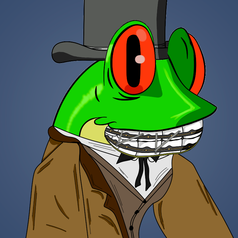 Annoying Frogs. Through the Time #20 static token preview