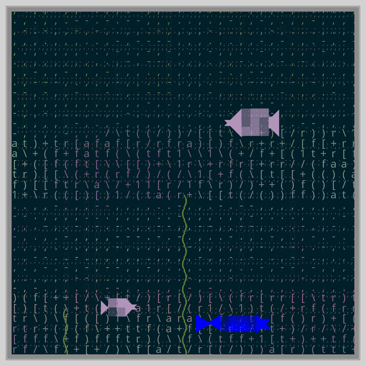 Ascii Quarium #13 static token preview