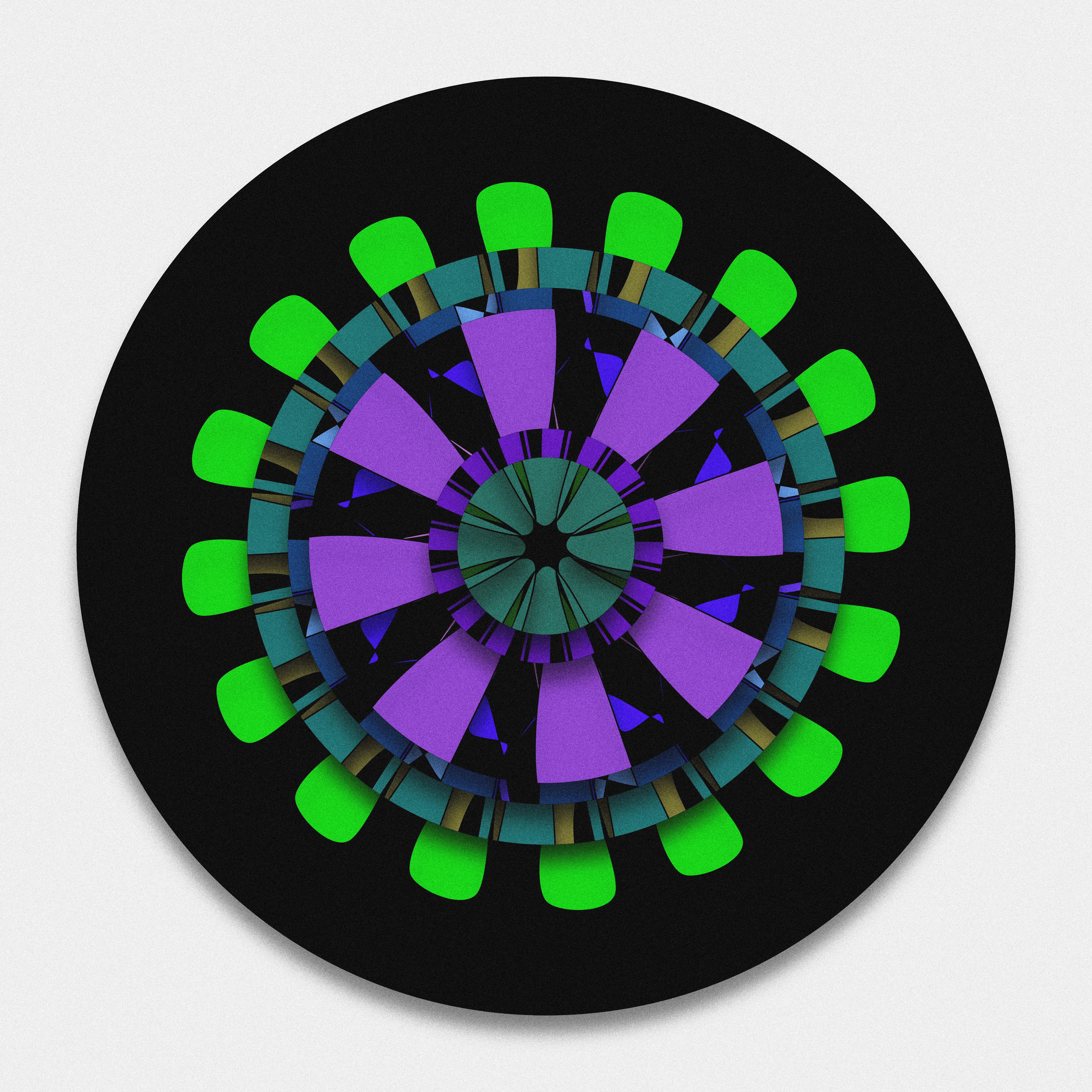 Mandala Dream #8 static token preview