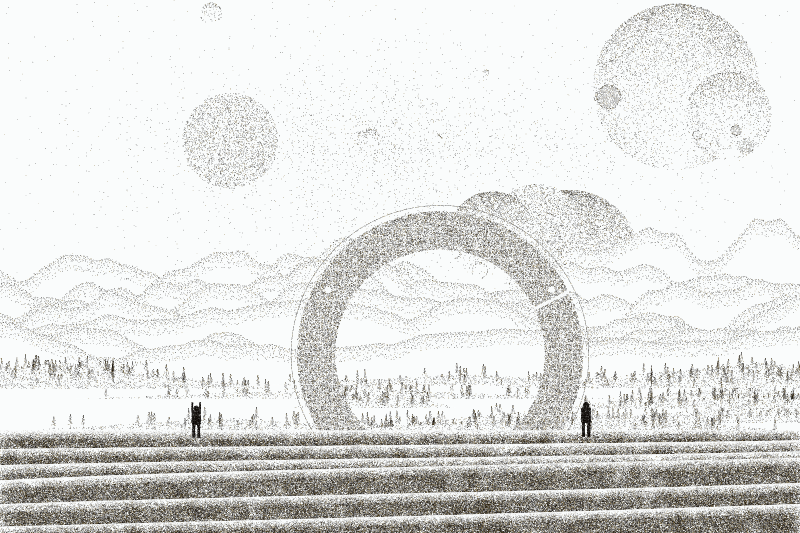 Gate to nowhere #5 static token preview