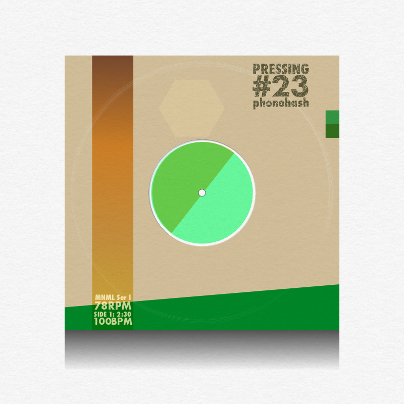78rpm Cover #23 static token preview
