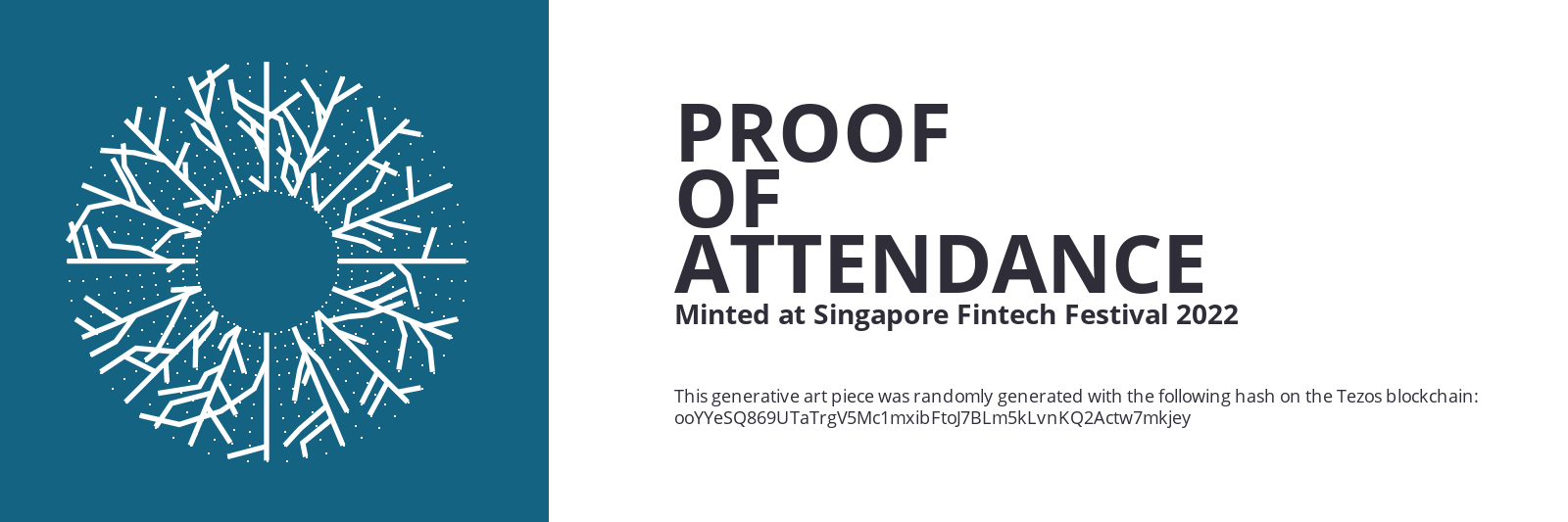 SFF2022 Proof of Attendance Token #234 static token preview