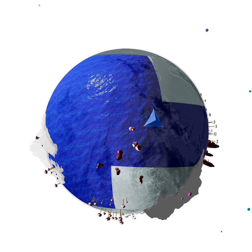 Exoplanets in texture #3 static token preview