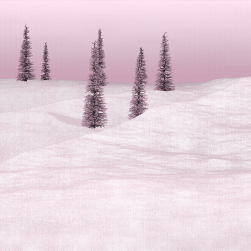 Snowy Hills #19 static token preview