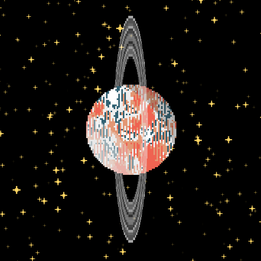 Pixel Planets #10 static token preview