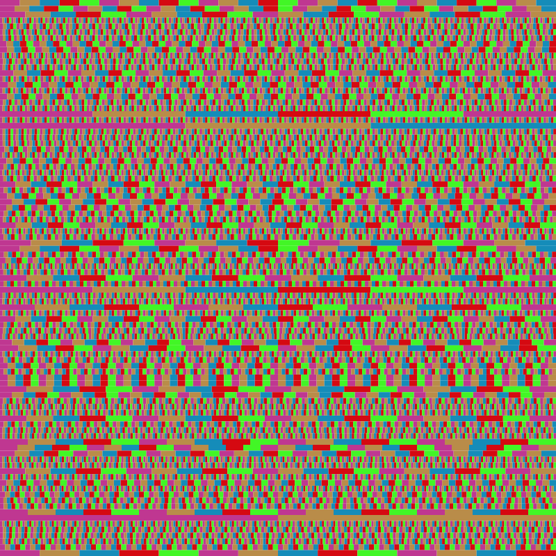 Glitched Iterations #15 static token preview