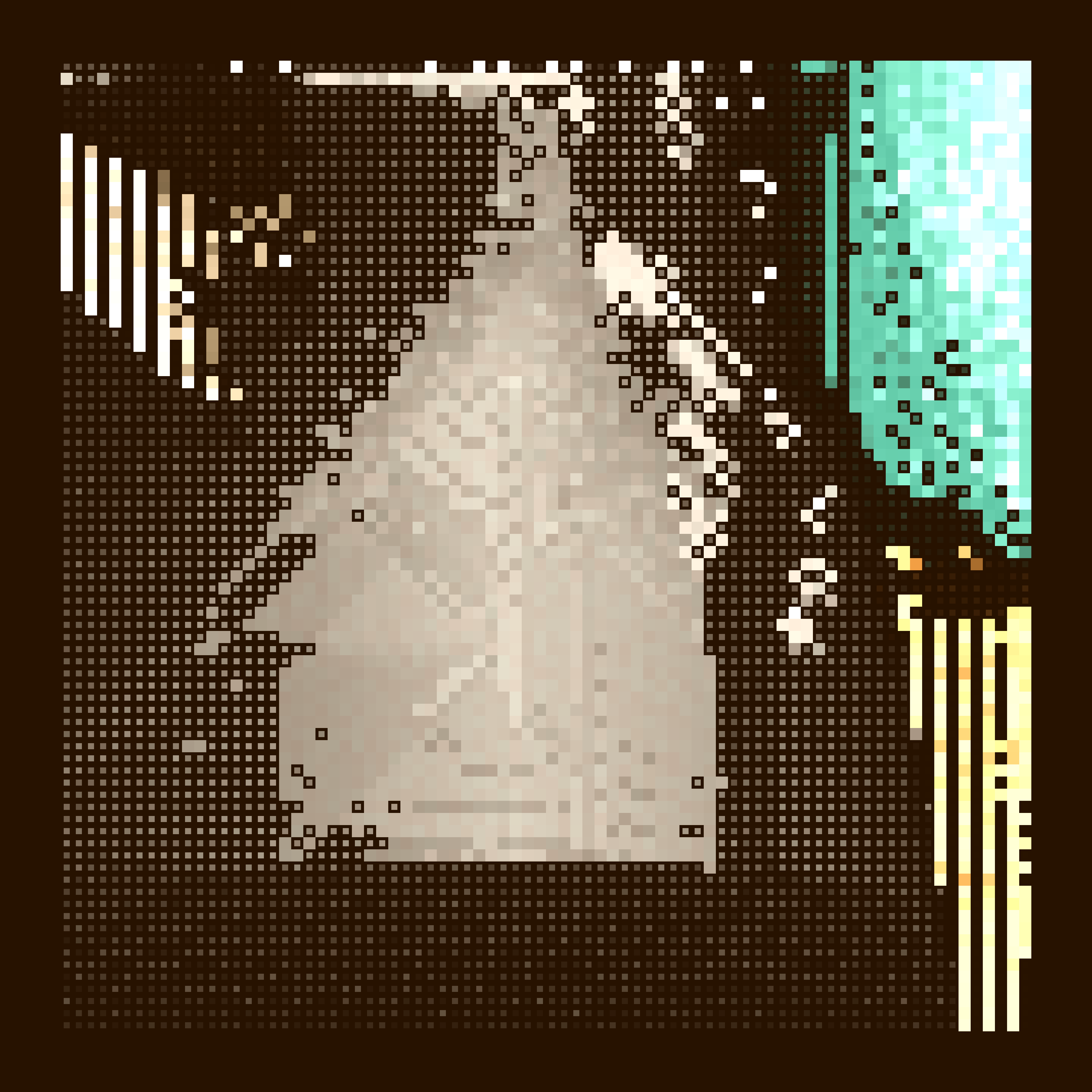 Pixel Blobs II #427 static token preview