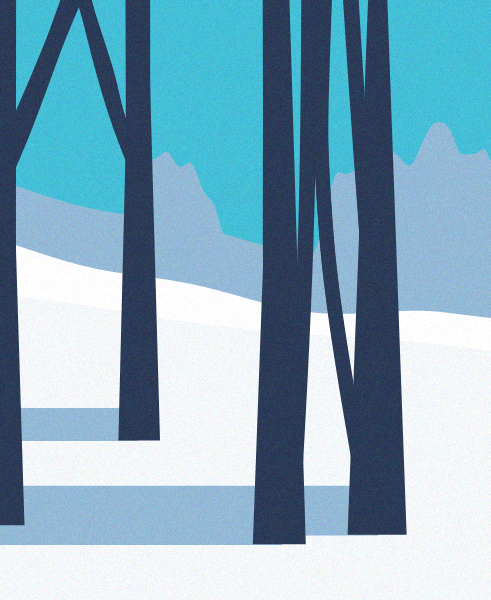 Minimal Snow Landscape #21 static token preview