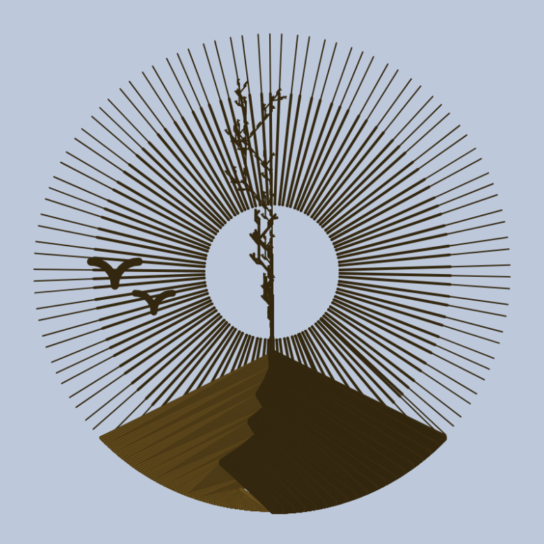 Circular Landscape #9 static token preview