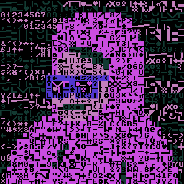 Right Click Ascii As #16 static token preview