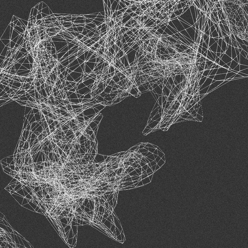 Chaotic Lines #28 static token preview