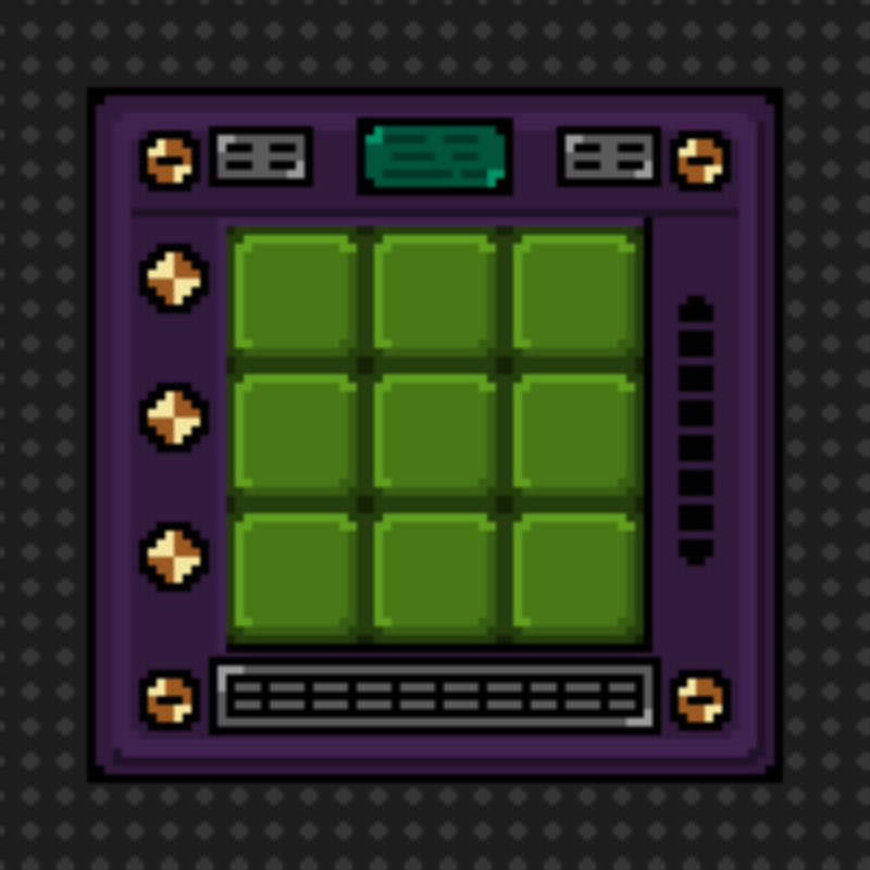 generated numpad drumpad #45 static token preview