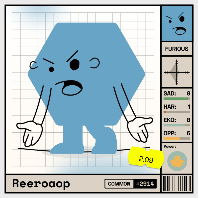 Shapely Crew #16 static token preview