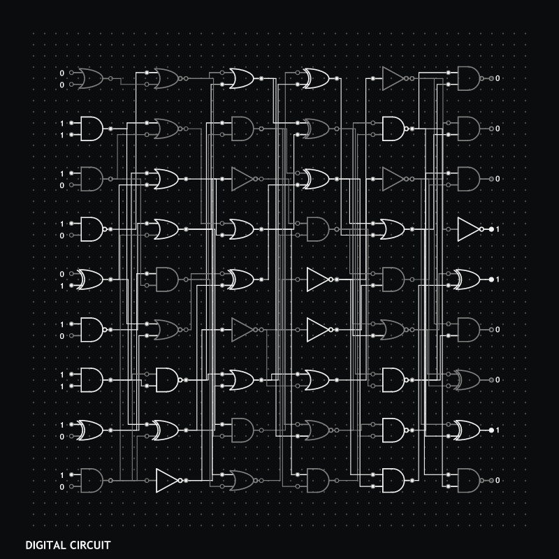 DIGITAL CIRCUIT #2 static token preview