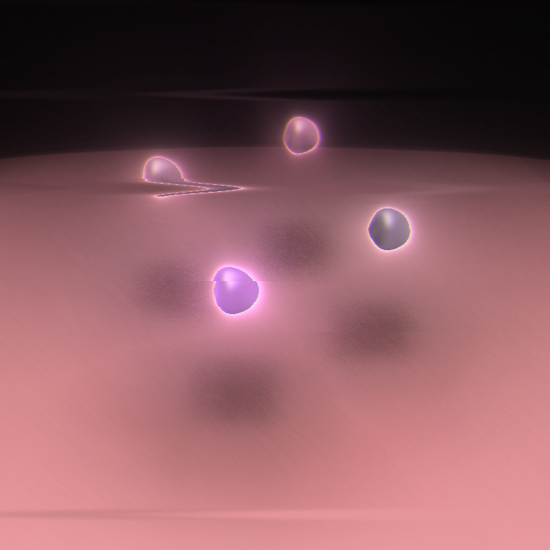 Audioreactive Shiny Spheres #4 static token preview