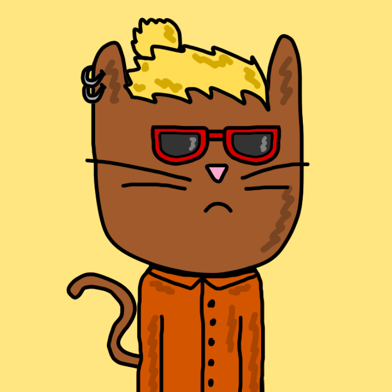 Janky Cats FX #107 static token preview