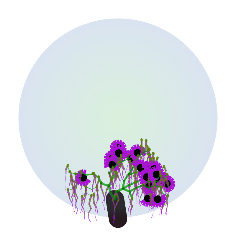 Some generative trees #7 static token preview