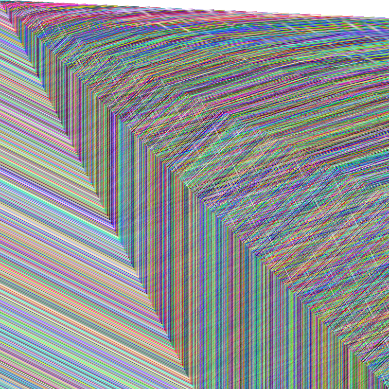 colorful line #4 static token preview