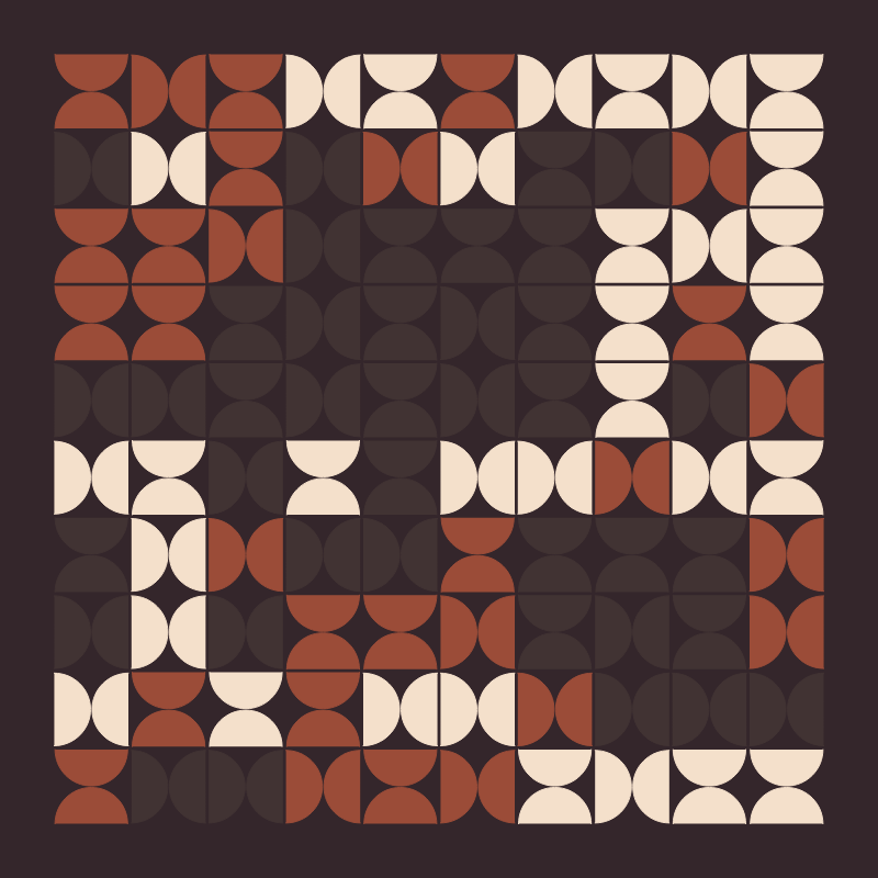 Mid-Century pattern #12 static token preview
