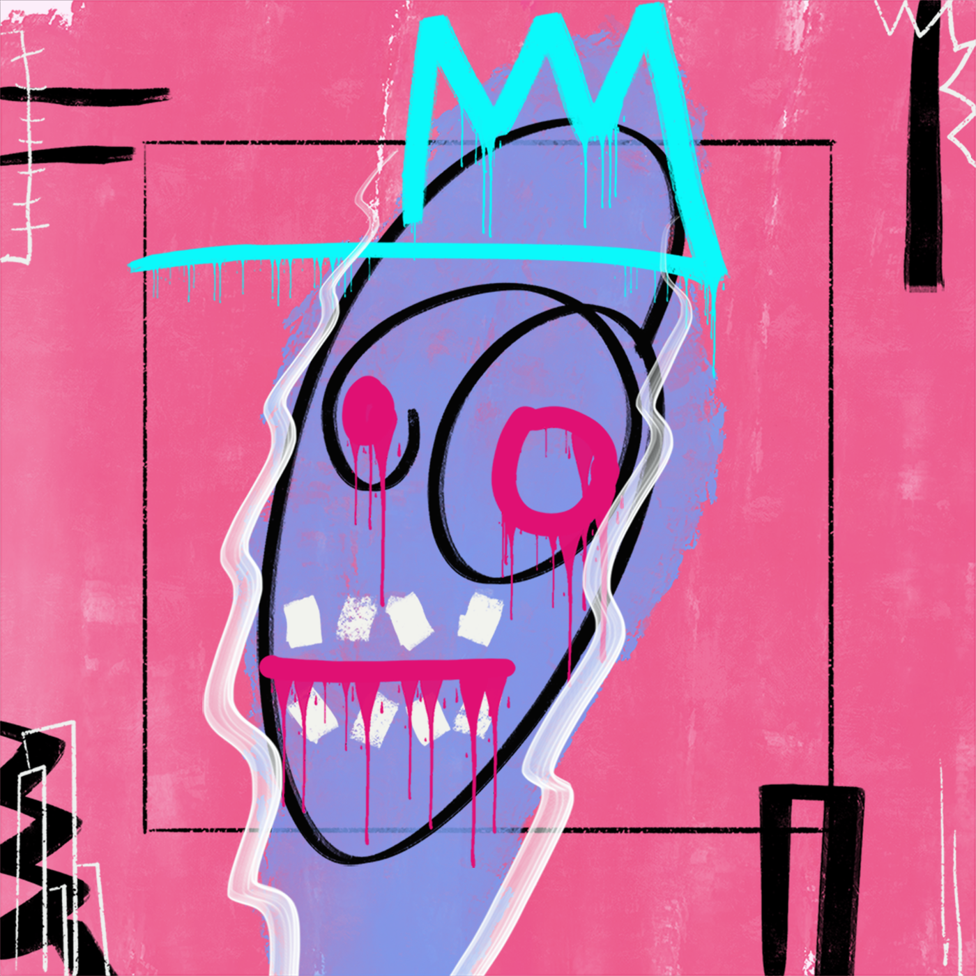 SCREAM HEADDS #15 static token preview