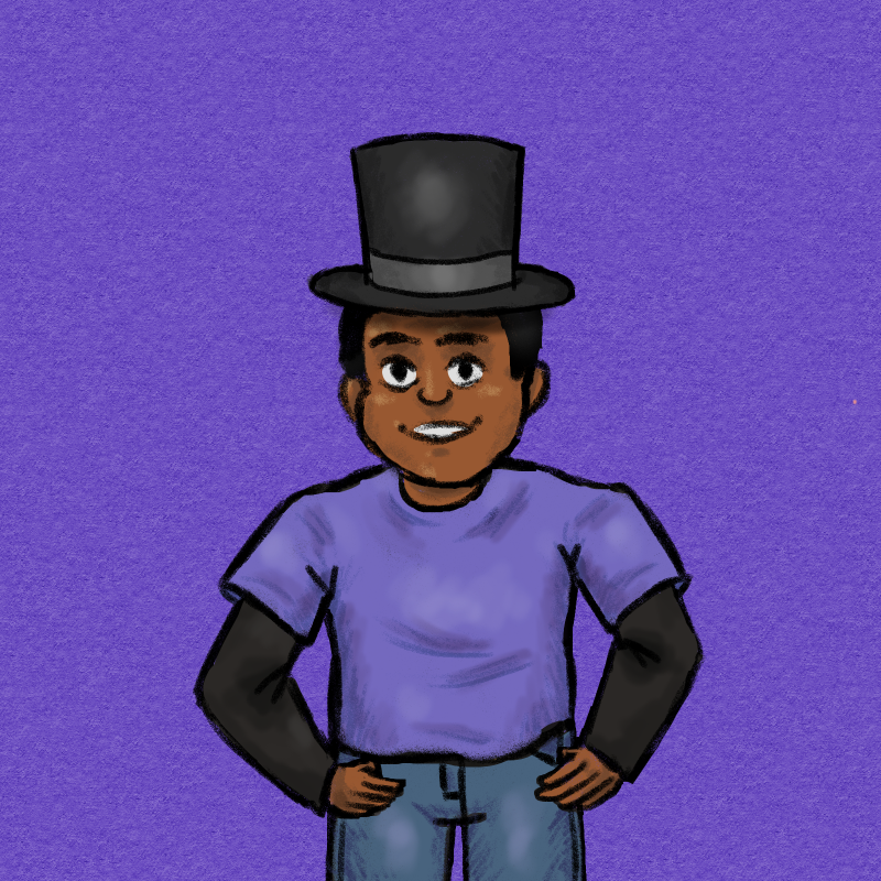Hat Guys #7 static token preview