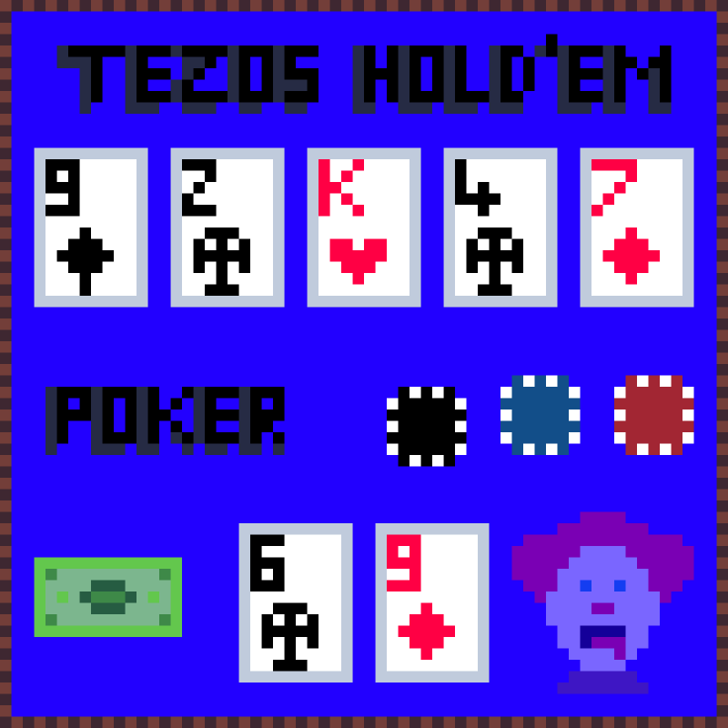 Tezos Hold'em Poker #6 static token preview
