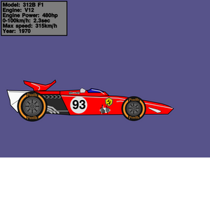 Enzo F1 cars project preview